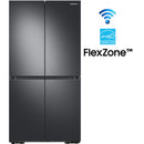  Samsung 36-inch, 22.9 cu.ft. Counter-Depth French 4-Door Refrigerator with Dual Ice Maker RF23A9071SG/AC IMAGE 2