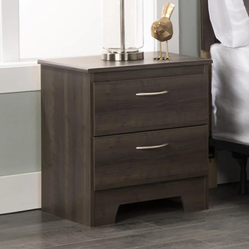 Dynamic Furniture Aida 2-Drawer Nightstand 914-222 IMAGE 1