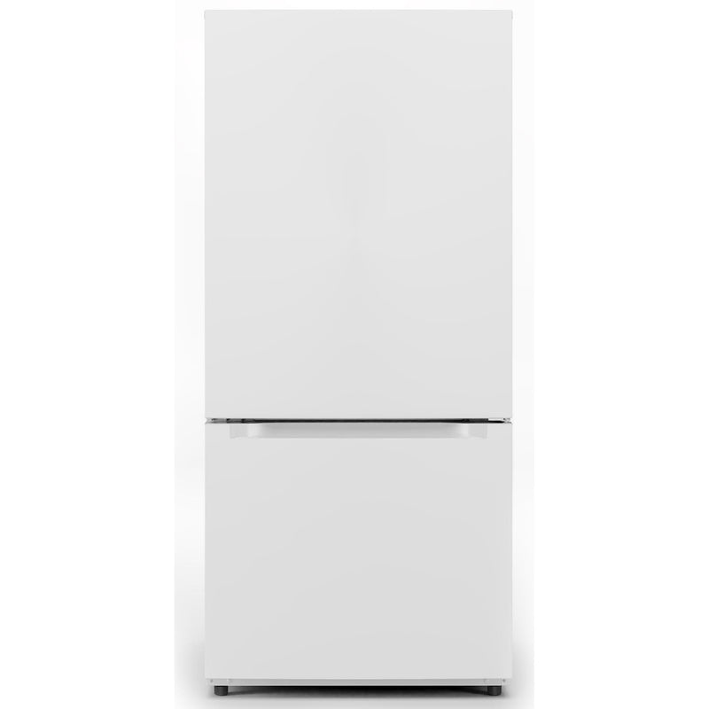 Midea 30-inch, 18.7 cu. ft. Bottom Freezer Refrigerator MRB19B7AWW IMAGE 1