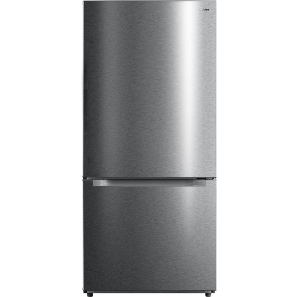 Midea 30-inch, 18.7 cu. ft. Bottom Freezer Refrigerator MRB19B7AST IMAGE 1