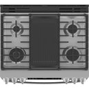  GE Profile 30-in Slide-in Dual Fuel Range with No Preheat Air fry Technology PC2S930YPFS IMAGE 4
