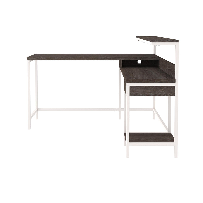 Signature Design by Ashley Dorrinson H287-24 L-Desk with Storage IMAGE 2