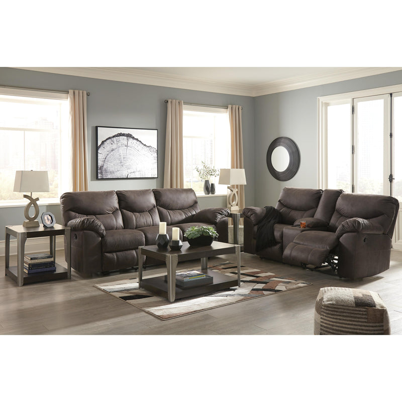 Signature Design by Ashley Boxberg Reclining Leather Look Sofa 3380388C IMAGE 9