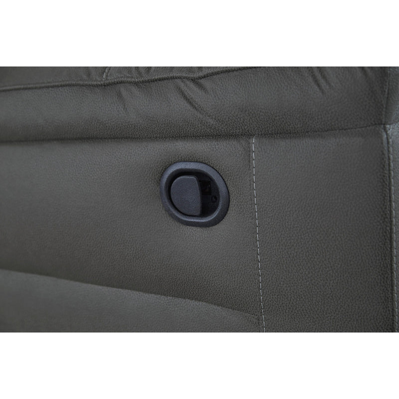 Signature Design by Ashley Jesolo Reclining Fabric Loveseat with Console 8670594C IMAGE 6