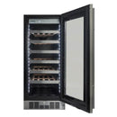  Silhouette 28-Bottle Pro Series Wine Cellar with LED Lighting SPRWC031D1SS IMAGE 5