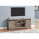  Monarch I 2746 60" TV Stand - Dark Taupe IMAGE 3