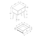 Monarch Accent Table I 2837 IMAGE 11