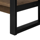  Monarch I 2852 Accent Table - Brown Reclaimed Wood-Look/Black Metal IMAGE 7