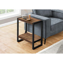  Monarch I 2852 Accent Table - Brown Reclaimed Wood-Look/Black Metal IMAGE 8