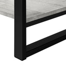  Monarch I 2855 Coffee Table - Gray Reclaimed Wood-Look/Black Metal IMAGE 7