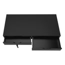  Monarch I 7556 Computer Desk - Black/Black Metal IMAGE 5