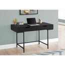  Monarch I 7556 Computer Desk - Black/Black Metal IMAGE 9