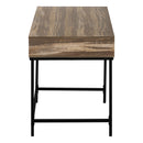  Monarch I 7557 Computer Desk - Brown Reclaimed Wood/Black Metal IMAGE 3