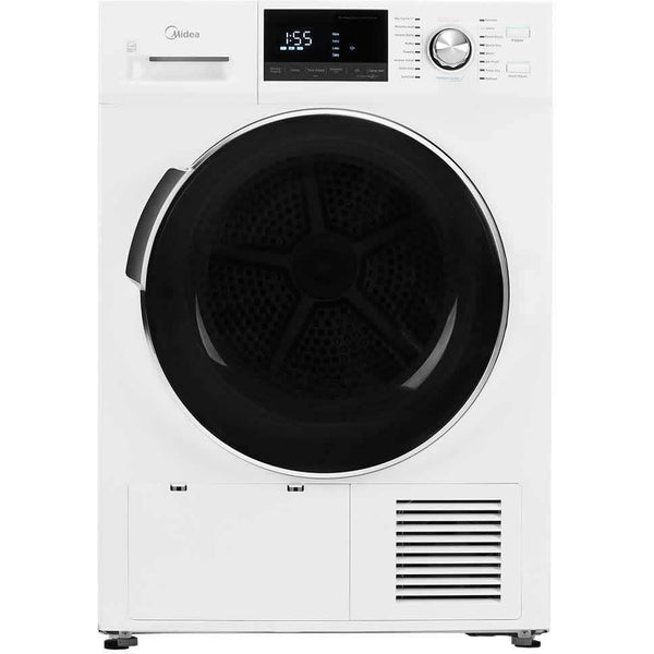  Midea 4.4 cu. ft. Electric Dryer with Sensor Dry MLE27N5AWWC IMAGE 1