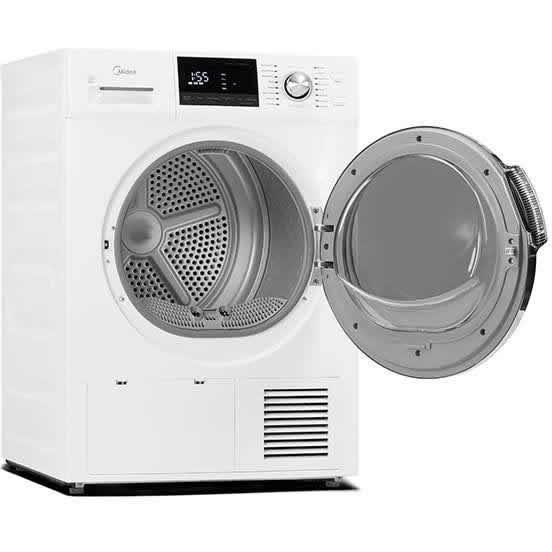  Midea 4.4 cu. ft. Electric Dryer with Sensor Dry MLE27N5AWWC IMAGE 3