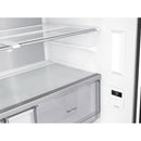  Samsung 36-inch, 22.8 cu.ft. Counter Depth 4-Door French Door Refrigerator with Dual Ice Maker RF23A9675AP/AC IMAGE 3