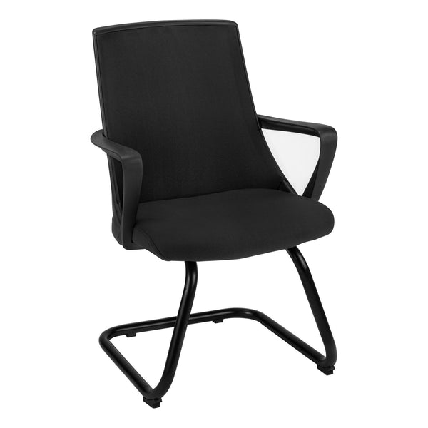 Monarch I 7264 Office Chair - Guest Black/Mesh Mid-Back IMAGE 1