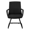  Monarch I 7264 Office Chair - Guest Black/Mesh Mid-Back IMAGE 2