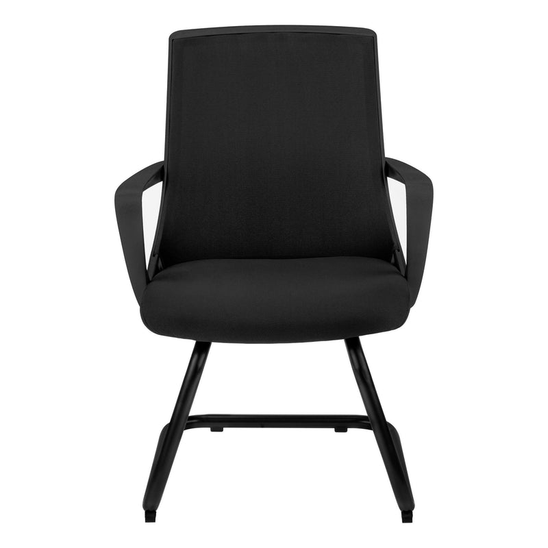 Monarch I 7264 Office Chair - Guest Black/Mesh Mid-Back IMAGE 2