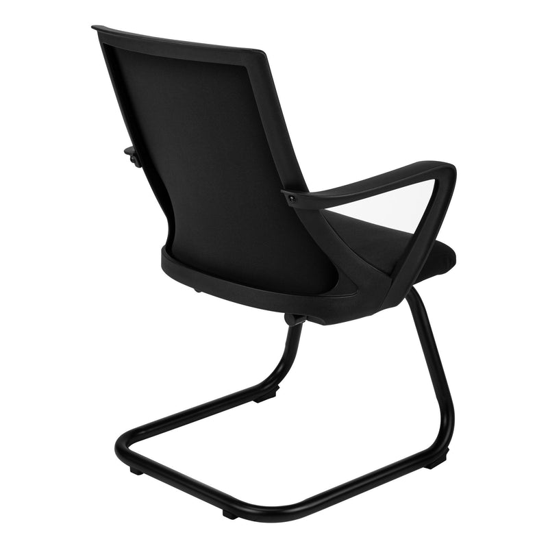 Monarch I 7264 Office Chair - Guest Black/Mesh Mid-Back IMAGE 3