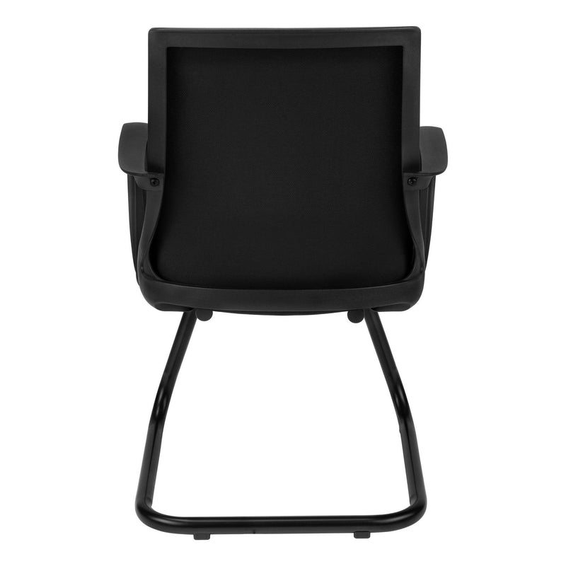 Monarch I 7264 Office Chair - Guest Black/Mesh Mid-Back IMAGE 5