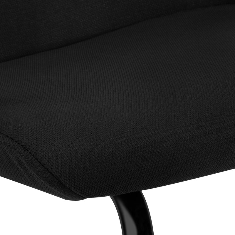Monarch I 7264 Office Chair - Guest Black/Mesh Mid-Back IMAGE 7