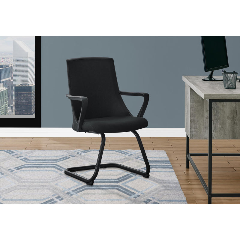 Monarch I 7264 Office Chair - Guest Black/Mesh Mid-Back IMAGE 9
