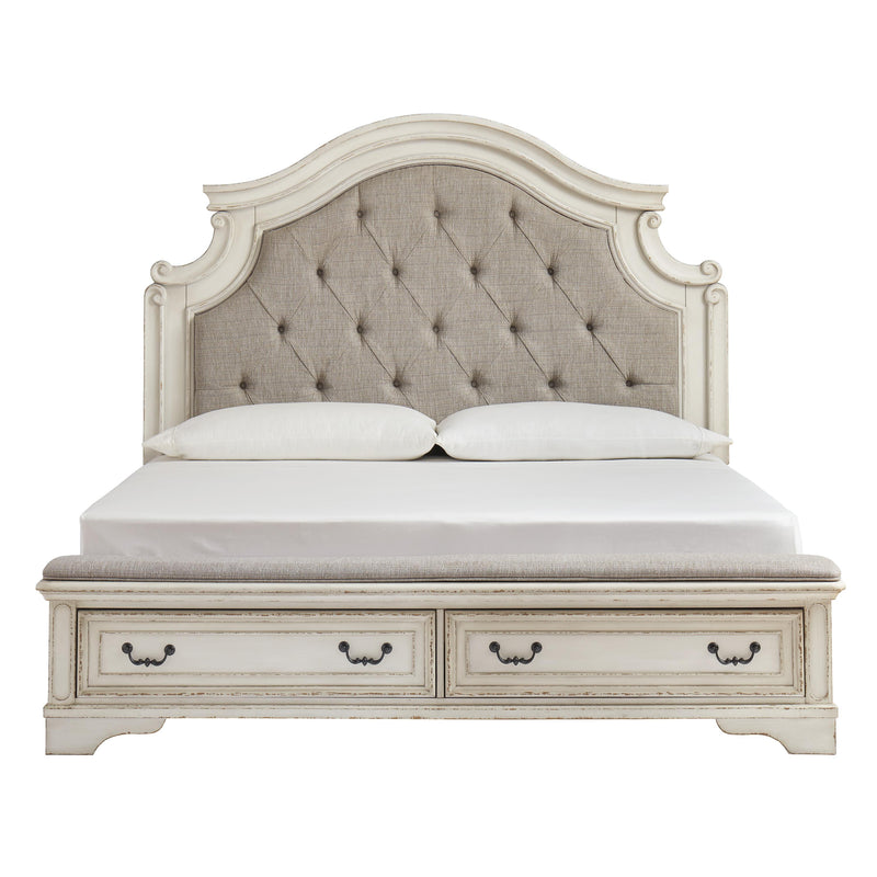 Signature Design by Ashley Realyn King Upholstered Platform Bed B743-58/B743-56S/B743-197 IMAGE 2