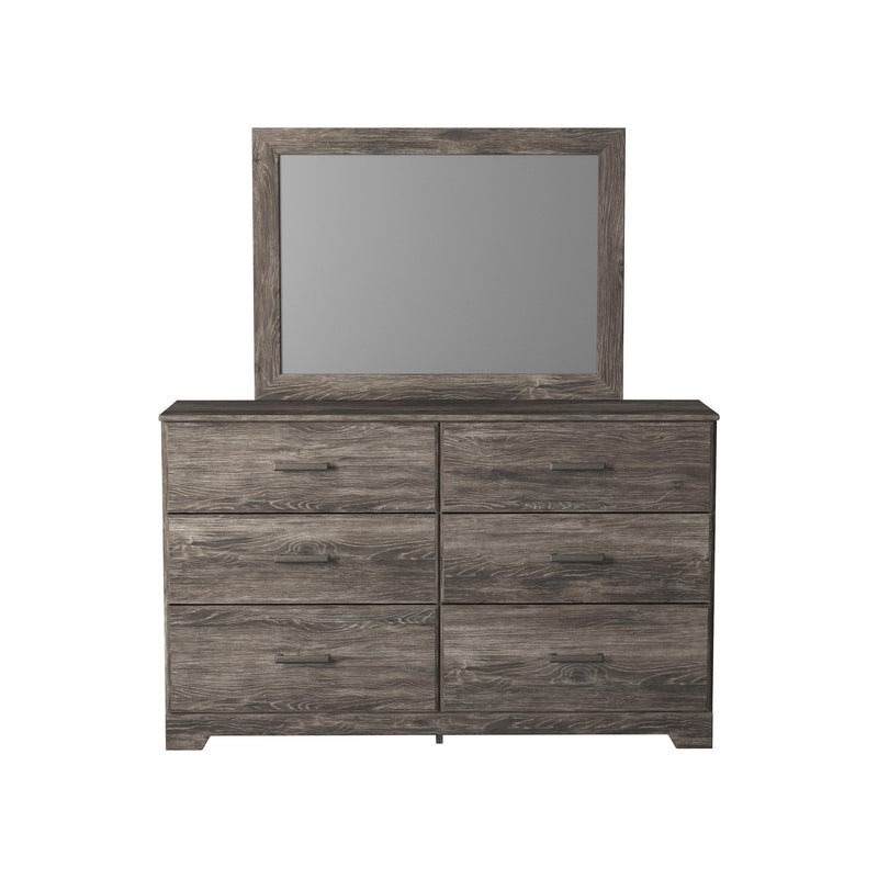 Signature Design by Ashley Ralinksi 6-Drawer Dresser with Mirror B2587-31/B2587-36 IMAGE 2