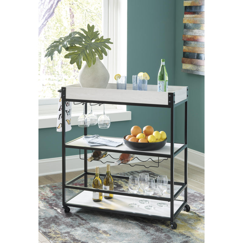 Signature Design by Ashley Bayflynn A4000393 Bar Cart IMAGE 4