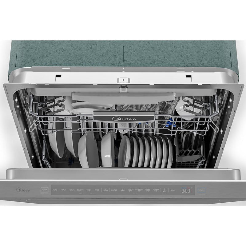  Midea 24-inch Built-in dishwasher with Wi-Fi MDT24P4AST IMAGE 4