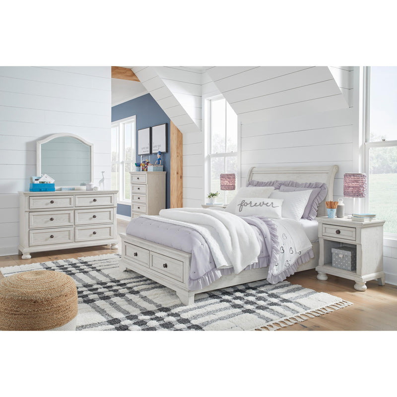 Signature Design by Ashley Robbinsdale B742B13 Full Sleigh Storage Bed IMAGE 8