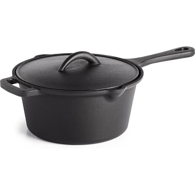 Napoleon Cast Iron Sauce Pan with Lid 56051 IMAGE 1