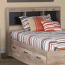 Dynamic Furniture Sahara 448-755 Bookcase Headboard IMAGE 1