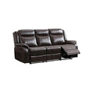  Mazin Furniture Paxton 99926BRW-3 Reclining Sofa IMAGE 2