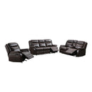  Mazin Furniture Paxton 99926BRW-3 Reclining Sofa IMAGE 4