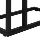  Monarch I 3674 Accent Table - Black Marble/Black Metal IMAGE 7