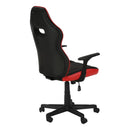 Monarch I 7327 Office Chair - Gaming/Black/Red Leather-Look IMAGE 3