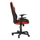  Monarch I 7327 Office Chair - Gaming/Black/Red Leather-Look IMAGE 4