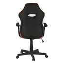  Monarch I 7327 Office Chair - Gaming/Black/Red Leather-Look IMAGE 5