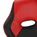  Monarch I 7327 Office Chair - Gaming/Black/Red Leather-Look IMAGE 6