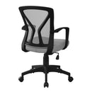  Monarch I 7340 Office Chair - Grey/Black Base IMAGE 2