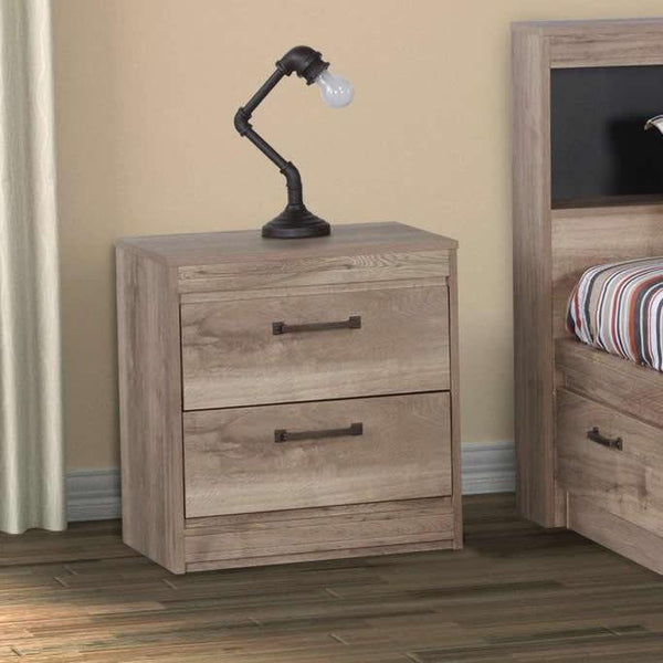 Dynamic Furniture Sahara 2-Drawer Kids Nightstand 448-222 IMAGE 1