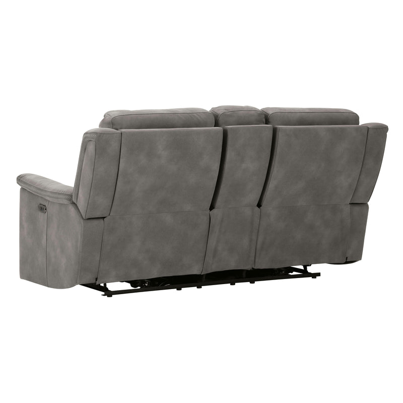 Signature Design by Ashley Next-Gen DuraPella Power Reclining Fabric Loveseat with Console 5930118C IMAGE 5