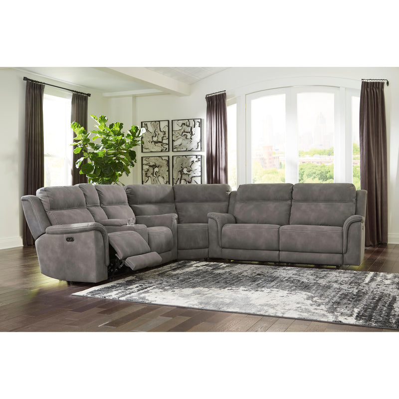 Signature Design by Ashley Next-Gen DuraPella Power Reclining Fabric Sofa 5930147C IMAGE 14