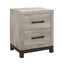 Mazin Furniture Zephyr 2-Drawer Nightstand 1577-4 IMAGE 2