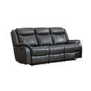  Mazin Furniture Paxton 99926GRY-3 Reclining Sofa IMAGE 1