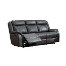  Mazin Furniture Paxton 99926GRY-3 Reclining Sofa IMAGE 2