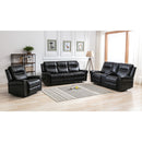 Mazin Furniture Emerson Rocker Leather Recliner 99927BLK-1RR IMAGE 5