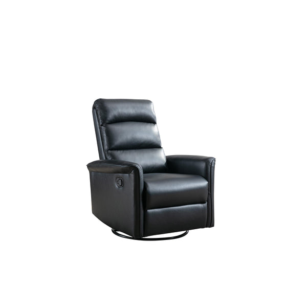 Mazin Furniture Albert Glider Leather Recliner 99930GRY-1G IMAGE 1